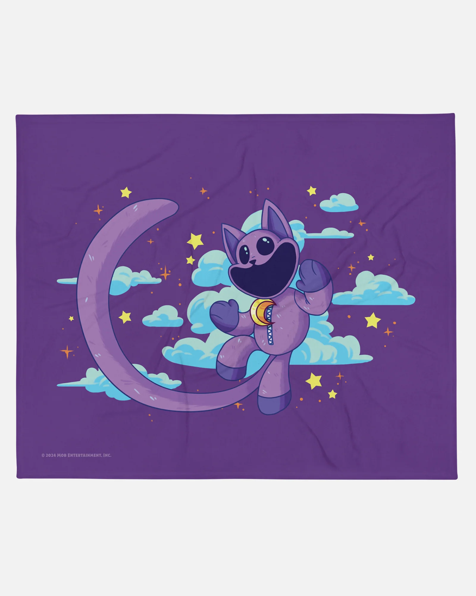 CatNap Night Sky Throw Blanket